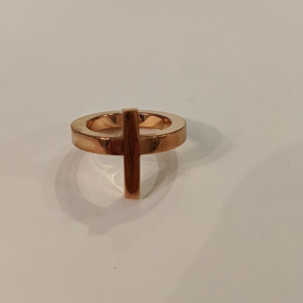Folli Follie Rose Gold Carma Ring